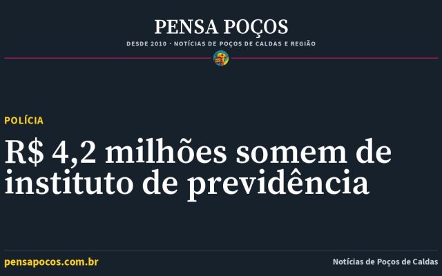 Ataque hacker tira R$ 4,2 milhões de instituto de previdência de Machado
