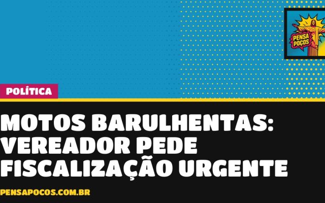 Barulho de moto sem silencioso tira o sossego da zona sul e vereador cobra pulso firme