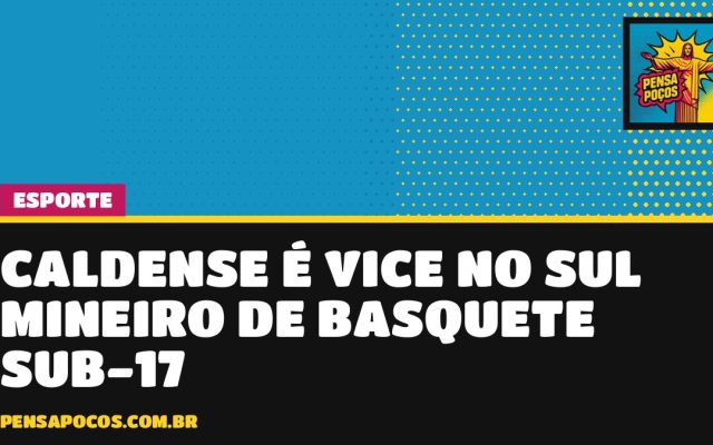 Basquete feminino da Caldense é vice no Sul Mineiro Sub-17 com time cheio de pequenas