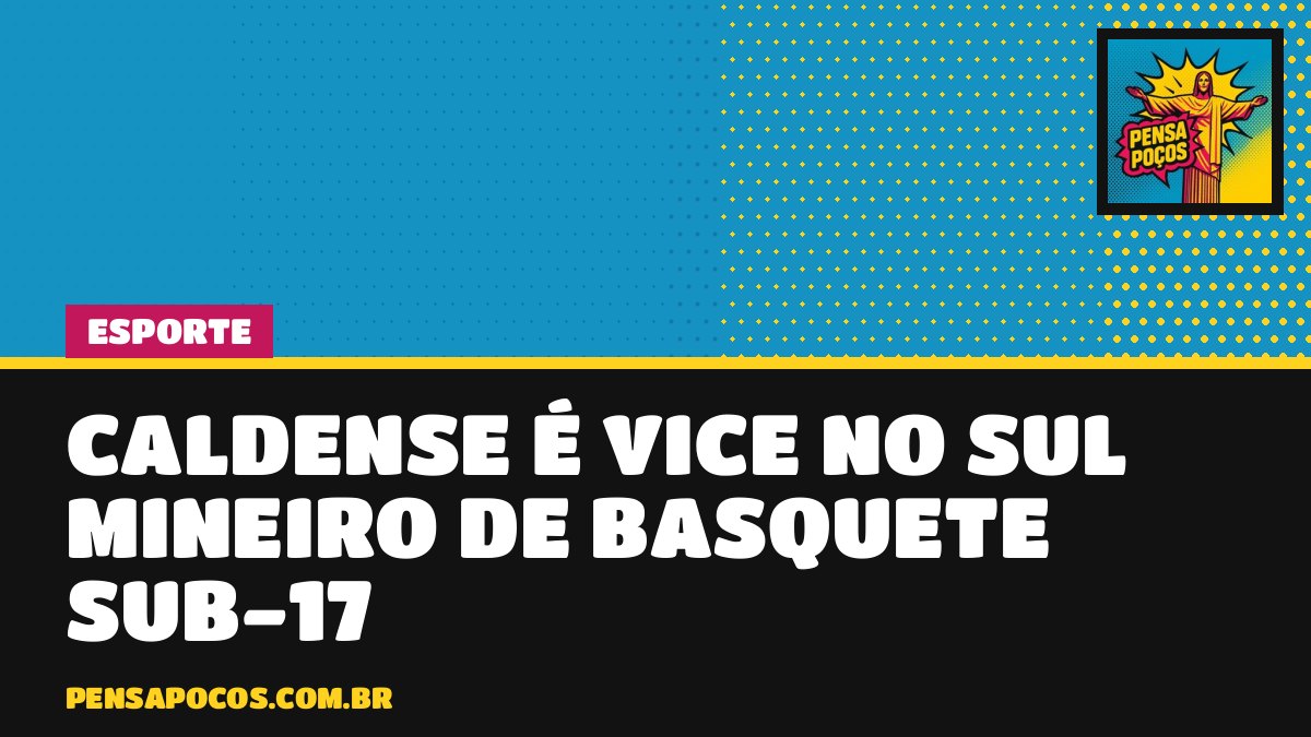 Basquete feminino da Caldense é vice no Sul Mineiro Sub-17 com time cheio de pequenas