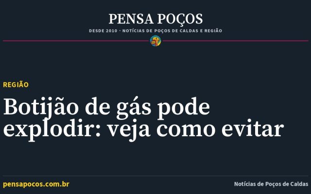 Botijão de gás pode explodir em casa: bombeiro de MG ensina como evitar a tragédia