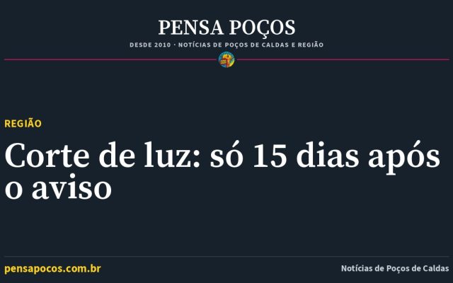 Cemig só pode cortar sua luz 15 dias após o aviso; veja os dias em que o corte é proibido
