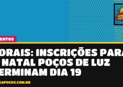 Corais de Poços têm até segunda para entrar no Natal Poços de Luz 2026