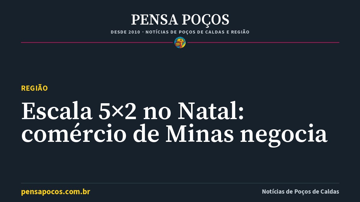 Escala 5×2 ameaça vendas de Natal? Comércio de Minas negocia saída com trabalhadores