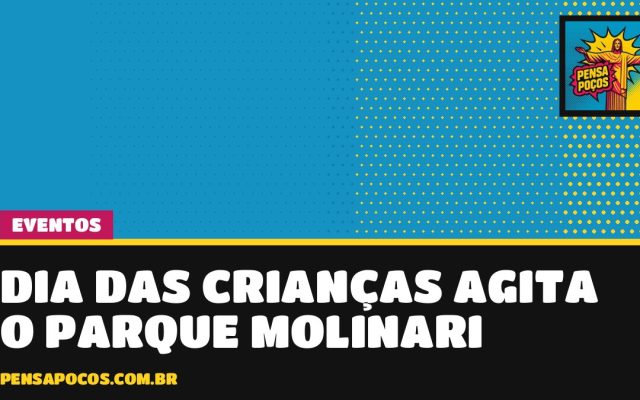 Feriado das Crianças: famílias ganham programação especial no Parque Molinari