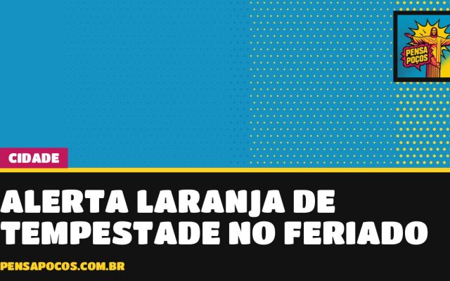 Feriado de Aparecida pode ter tempestade no Sul de Minas, e o alerta é laranja