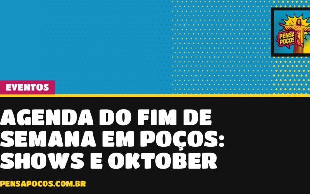 Fim de semana em Poços tem Festival Oktober de graça, pagode, funk e rock; veja a agenda