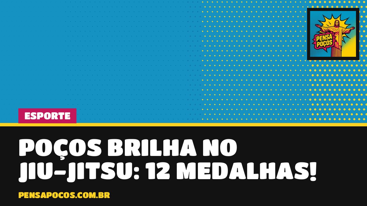 Projeto Hipólito de Poços volta de Bueno Brandão com 12 medalhas no jiu-jitsu