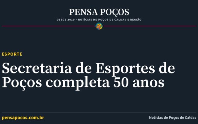 Secretaria de Esportes de Poços de Caldas faz 50 anos e fecha a 1ª Expo Esportes