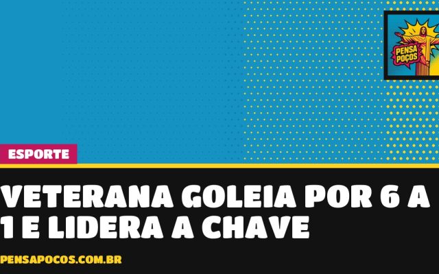 Veterana atropela Paraguaçu por 6 a 1 e crava liderança isolada do Sub-15 na Lidarp
