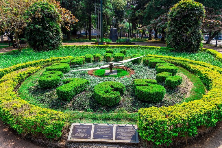Relogio floral — Poços de Caldas